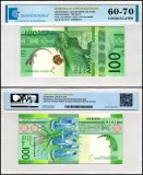 Aruba 100 Florin Banknote, 2019, P-24, UNC, TAP 60-70 Authenticated
