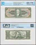 Brazil 10 Cruzeiros Banknote, 1962 ND, P-177a, UNC, TAP 60-70 Authenticated