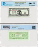Dominican Republic 10 Centavos Oro Banknote, 1961 ND, P-86as, UNC, Specimen, TAP 60-70 Authenticated