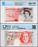 Great Britain 50 Pounds Banknote, 1999, P-388b, UNC, TAP 60-70 Authenticated