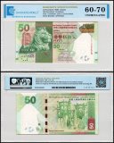Hong Kong - HSBC 50 Dollars Banknote, 2010, P-213a, UNC, TAP 60-70 Authenticated
