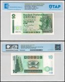 Hong Kong - Standard Chartered Bank 10 Dollars Banknote, 1993-1995, P-284, Used, TAP Authenticated