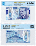 Northern Ireland 20 Pounds Sterling Banknote, 2019, P-215, UNC, Polymer, TAP 60-70 Authenticated