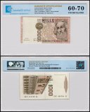Italy 1,000 Lire Banknote, 1982, P-109b, UNC, TAP 60-70 Authenticated