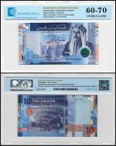 Jordan 10 Dinars Banknote, 2022 (AH1443), P-41, UNC, TAP 60-70 Authenticated
