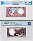 Laos 50 Kip Banknote, 1963 ND, P-12b, UNC, TAP 60-70 Authenticated