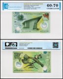 Papua New Guinea 2 Kina Banknote, 2017, P-50a.1, UNC, Polymer, TAP 60-70 Authenticated