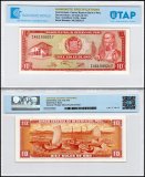 Peru 10 Soles de Oro Banknote, 1976, P-112, Used, TAP Authenticated