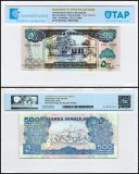 Somaliland 500 Shillings Banknote, 2011, P-6h, Used, True Binary Serial #KR010000, TAP Authenticated