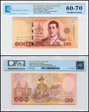 Thailand 100 Baht Banknote, 2020, P-140, UNC, Commemorative, TAP 60-70 Authenticated