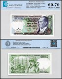 Turkey 10,000 Lira Banknote, L.1970 (1989 ND), P-200a.1, UNC, Prefix I, TAP 60-70 Authenticated