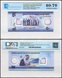 United Arab Emirates 50 Dirhams Banknote, 2021 (AH1443), P-35, UNC, Commemorative, Polymer, TAP 60-70 Authenticated