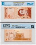 Venezuela 20 Bolivar Digital (Digitales) Banknote, 2021, P-117, UNC - 20 Million Soberano, Binary Serial, Radar Serial #A14111141, TAP Authenticated
