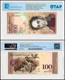 Venezuela 100 Bolivar Fuerte Banknote, 2013, P-93g, UNC, TAP Authenticated