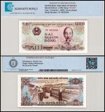 Vietnam 2,000 Dong Banknote, 1988, P-107a, UNC, Radar Serial #, TAP Authenticated