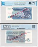 Zaire 200,000 Zaires Banknote, 1992, P-42s, UNC, Specimen, TAP 60-70 Authenticated