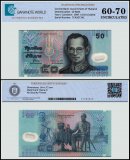 Thailand 50 Baht Banknote, 1997 ND, P-102a.2, UNC, Polymer, TAP 60-70 Authenticated
