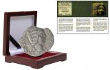 The Most Powerful Woman Who Ever Lived: Box of Silver Roman Denarius, w/ COA