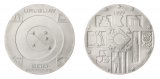 Uruguay 200 Pesos Uruguayos Silver Coin, 1999, KM #115, Mint, Commemorative, The New Millennium, Coat of Arms