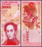 Venezuela 20,000 Bolivar Fuerte Banknote, 2017, P-99c, UNC