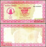 Zimbabwe 10,000 Dollars Bearer Cheque, 2003, P-22, Used