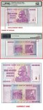 Zimbabwe 500 Million Dollars Banknote, AB/2008, P-82, Error, PMG 63