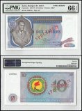 Zaire 10 Zaires Banknote, 1972, P-23a.1s, Specimen, PMG 66