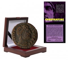 Constantine the Great: Eyes to Heaven Coin (Box), w/ COA