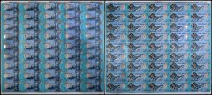 Cook Islands 3 Dollars Banknote, 2021, P-11, UNC, Polymer, 45 Pieces Uncut Sheet
