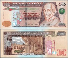Guatemala 100 Quetzales Banknote, 2015, P-126, UNC