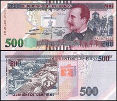 P 94b Uncirculated Banknotes 50 LEMPIRAS 2010 Prefix AN HONDURAS