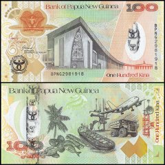Papua New Guinea 100 Kina Banknote, 2008, P-37, UNC