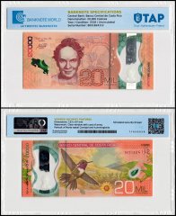 Cédula Da Costa Rica - 5000 Colones - 2018 - FE - Polím - Foto 2
