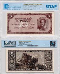 Hungary 1 Million B.- Pengo Banknote, 1946, P-134, XF-Extremely Fine, TAP Authenticated