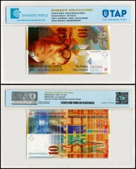 Switzerland 10 Francs Banknote, 2010, P-67d.2, UNC, TAP Authenticated