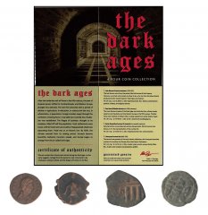 The Dark Ages: A Collection of Four Coins, w/ COA
