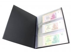 Zimbabwe Full Set in Black Album $1-$100 Trillion Dollar Series,  12" L x  0.5" H x 9.25" W, 2008, UNC
