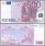 European Union - Germany 500 Euro Banknote, 2002, P-14x, Prefix -X, Serial #, UNC