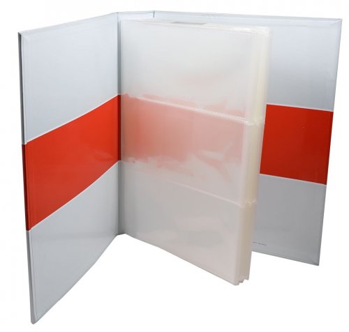 Banknote - Currency Album, Holds up to 300 Banknotes, 9.65" L x 11.81" H x 2.36" W, Inbound Sleeves Included - Accessories