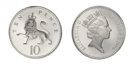 United Kingdom Collection - Royal Mint 1 Penny - 5 Pounds 9 Pieces Proof Coin Set, 1996, KM #935a-974, Mint, Album, w/ COA