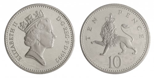 United Kingdom Collection - Royal Mint 1 Penny - 1 Pound 9 Pieces Proof Coin Set, 1992, KM #935-963, Mint, Album