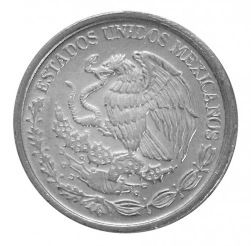 Mexico 10 Centavos Coin, 2013, KM #934, Mint, Coat of Arms