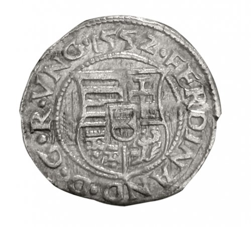 Bohemia and Hungary, Silver Denar Coin w/ COA