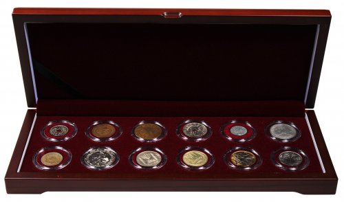 Wars of the Twentieth Century: 12 Pieces Coin Box, w/ COA