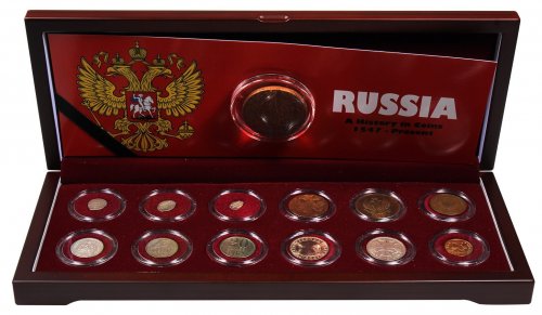 The History of Russia, Ivan the Terrible, Vladimir Putin, A Boxed Collection, w/ COA
