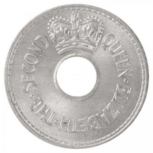 Fiji 1 Penny Coin, 1968, KM #21, XF-Extremely Fine, Queen Elizabeth II