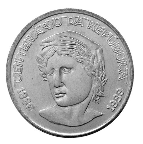 Brazil 1 Cruzado Novo Coin, 1989, KM #615, Mint, Commemorative