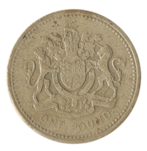 United Kingdom 1 Pound Coin, 1993, KM #964, VF-Very Fine