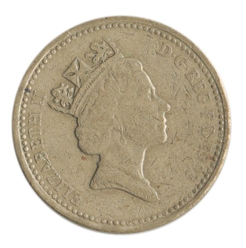 United Kingdom 1 Pound Coin, 1993, KM #964, VF-Very Fine