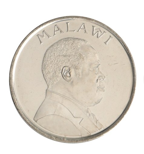 Malawi 20 Tambala Coin, 1996-2003, KM #29, Mint, Bakili Muluzi